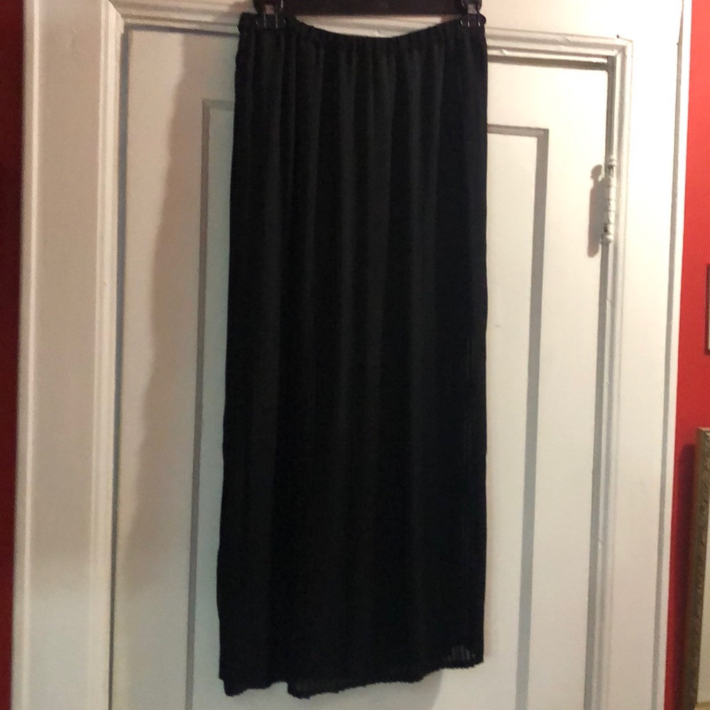 Maxi Pleated Skirt